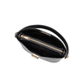 Load image into Gallery viewer, Lana Black Recycled Vegan Leather Xbody Bag