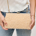 Load image into Gallery viewer, Samira Evening Bag: Champagne