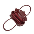 Load image into Gallery viewer, Ruthie Burgundy Recycled Vegan Leather Shoulder Bag