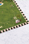 Load image into Gallery viewer, On the green golf mahjong mat 33"x33"