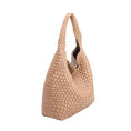 Load image into Gallery viewer, Johanna Nude Recycled Vegan Shoulder Bag