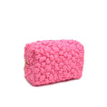 Load image into Gallery viewer, Flora Pop Nylon Cosmetic Pouch: Pink