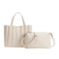 Load image into Gallery viewer, Adela Ivory Recycled Vegan Leather Tote Bag