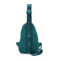 Load image into Gallery viewer, Beyond The Horizon - Woven Neoprene Sling Backpack: Wine