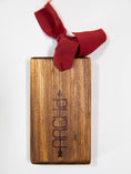 Load image into Gallery viewer, Gloria Steinem Wood Holiday Ornament