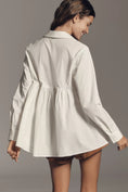 Load image into Gallery viewer, Maeve Long-Sleeve Scoop Babydoll Top