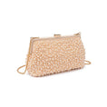 Load image into Gallery viewer, Samira Evening Bag: Champagne