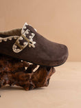 Load image into Gallery viewer, The Teri | Coffee Tweed Buckle Fall Mule
