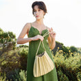 Load image into Gallery viewer, Carrie Lilac Pleated Vegan Leather Shoulder Bag