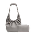 Load image into Gallery viewer, Kinsley Gray Recycled Vegan Shoulder Bag