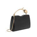 Load image into Gallery viewer, Belle Black Vegan Leather Top Handle Bag