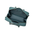 Load image into Gallery viewer, Natasha Teal Large Recycled Top Handle Bag
