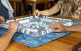 Load image into Gallery viewer, Hutch & Nook Mahjong Mat - Blue & White Bird