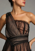 Load image into Gallery viewer, By Anthropologie Tulle Dot Maxi Dress