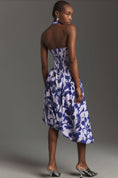 Load image into Gallery viewer, Maeve Halter Bubble Midi Dress