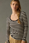 Load image into Gallery viewer, Maeve Long-Sleeve Scoop-Neck Top