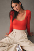 Load image into Gallery viewer, The Viviette Long-Sleeve Bodysuit