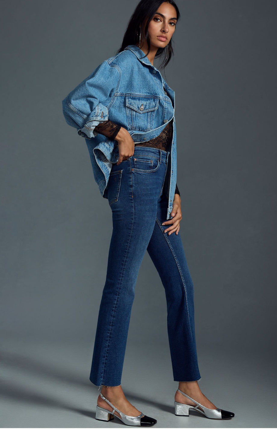 The Yaya Mid-Rise Crop Jeans by Pilcro – katie + hubbell