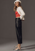 Load image into Gallery viewer, Maeve Smart Sport Faux Leather Barrel Pants