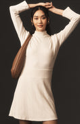 Load image into Gallery viewer, Maeve Strong Shoulder Sweater Dress