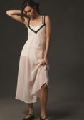 Load image into Gallery viewer, By Anthropologie Strappy Sequin-Layer Midi Slip Dress