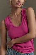 Load image into Gallery viewer, Pilcro Perfect Scoop-Neck Tank