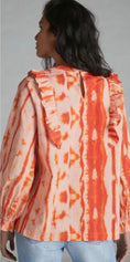 Load image into Gallery viewer, Samant Chauhan Emilia Ruffled Tie-Dye Blouse