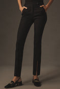 Load image into Gallery viewer, Maeve Zip-to-Flare Slim Leggings