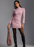 Load image into Gallery viewer, By Anthropologie Long-Sleeve A-Line Sweater Mini Dress