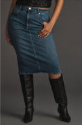 Load image into Gallery viewer, Pilcro Denim Pencil Skirt