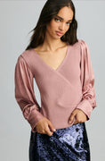 Load image into Gallery viewer, By Anthropologie Twofer Faux-Wrap Sweater
