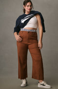 Load image into Gallery viewer, The Colette Cropped Wide-Leg Pants by Maeve: Linen Edition