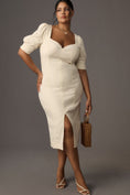 Load image into Gallery viewer, Pilcro Sweetheart Zip-Front Column Midi Dress