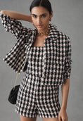 Load image into Gallery viewer, Hutch Cropped Tweed Blazer
