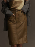 Load image into Gallery viewer, The Colette Faux Leather Skirt by Maeve