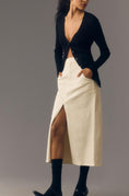 Load image into Gallery viewer, Pilcro Structured Column Skirt