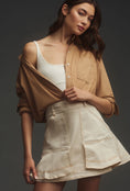 Load image into Gallery viewer, Pilcro Kick Flare Mini Skirt