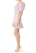 Load image into Gallery viewer, Simkhai Puff Sleeve Ruffle Dress - EUC