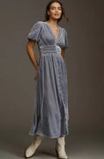 Load image into Gallery viewer, The Katerina Button-Front Dress: Velvet Edition