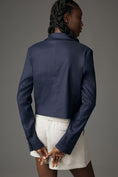 Load image into Gallery viewer, Maeve Linen Cropped Blazer