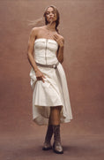 Load image into Gallery viewer, Pilcro Strapless Twofer Midi Dress