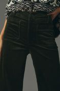 Load image into Gallery viewer, The Colette Cropped Wide-Leg Corduroy Pants by Maeve