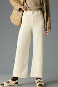 Load image into Gallery viewer, The Colette Cropped Wide-Leg Corduroy Pants by Maeve