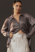 Load image into Gallery viewer, Pilcro Metallic Buttondown Shirt