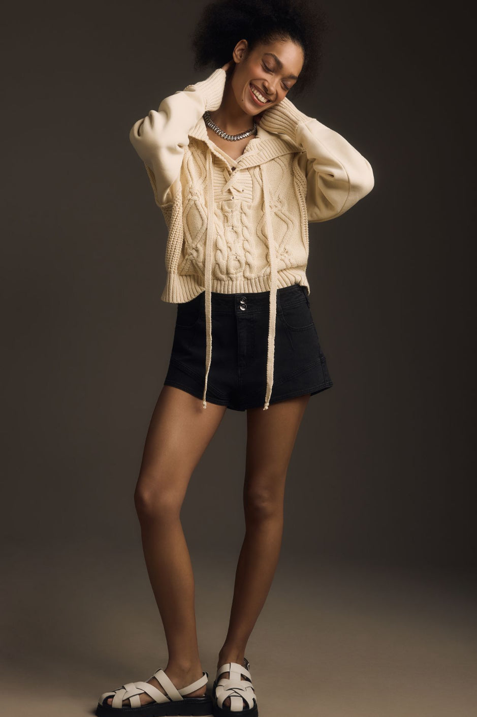 Her lip to  ハリプ　Twinkle Knit Pullover Twinkle Tweed Knit Set