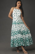 Load image into Gallery viewer, Maeve Halter Tiered Maxi Dress