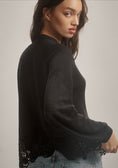 Load image into Gallery viewer, By Anthropologie Lace Tunic Sweater