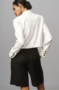 Load image into Gallery viewer, Maeve Linen Cropped Blazer