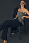 Load image into Gallery viewer, By Anthropologie Strapless Blazer Tube Top