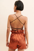 Load image into Gallery viewer, Allina Liu Webb Satin Shorts